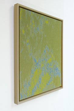"Dust 2", 2021, Jacquardweave & stretcherframe, 54 x 64 cm, incl. wood frame, Photos by Constanza Camila Kramer Garfias
